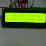 Interfacing 16×2 LCD with Pinguino 18F2550